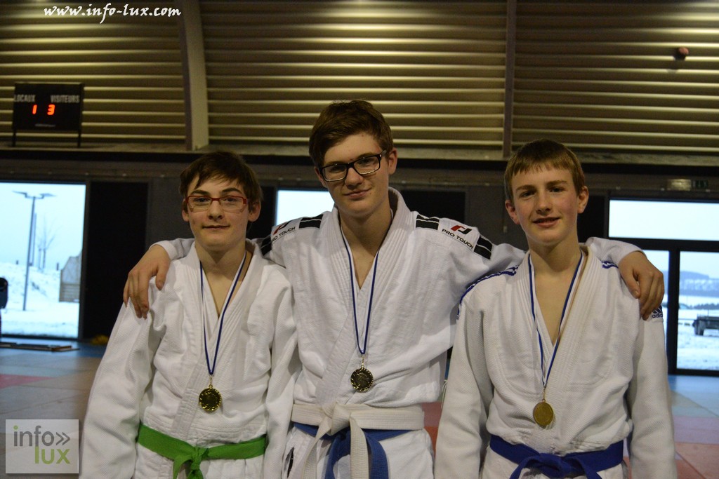 Résultats du  championnat provincial de Judo du Luxembourg