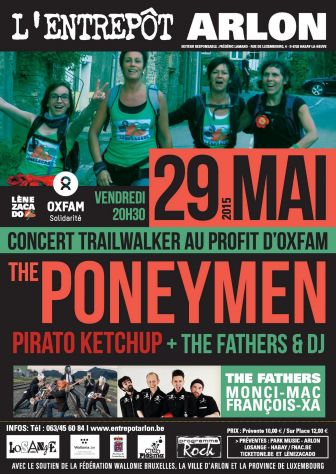 CONCERT OXFAM à l’entrepôt à Arlon