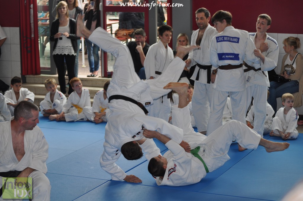 Démonstration du Judo Club d’Habay à saint Benoit 2015