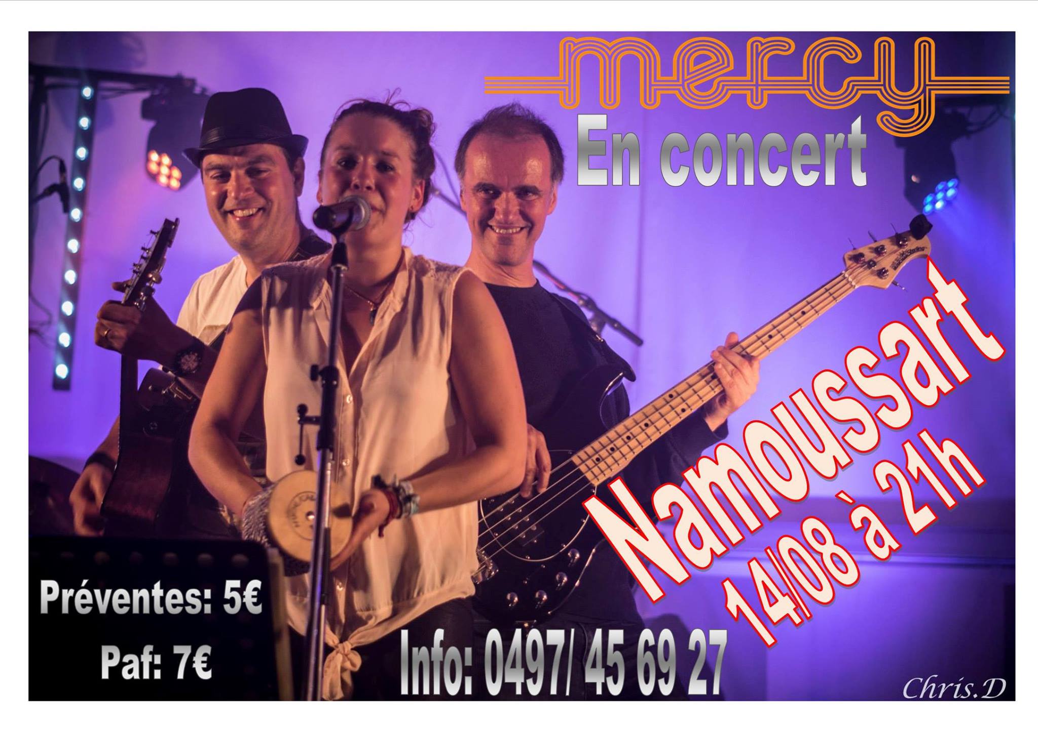 Namoussart : concert de Mercy