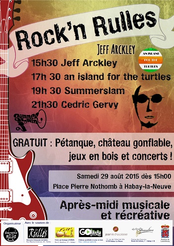 Rulles 29/08/15  : concert rock