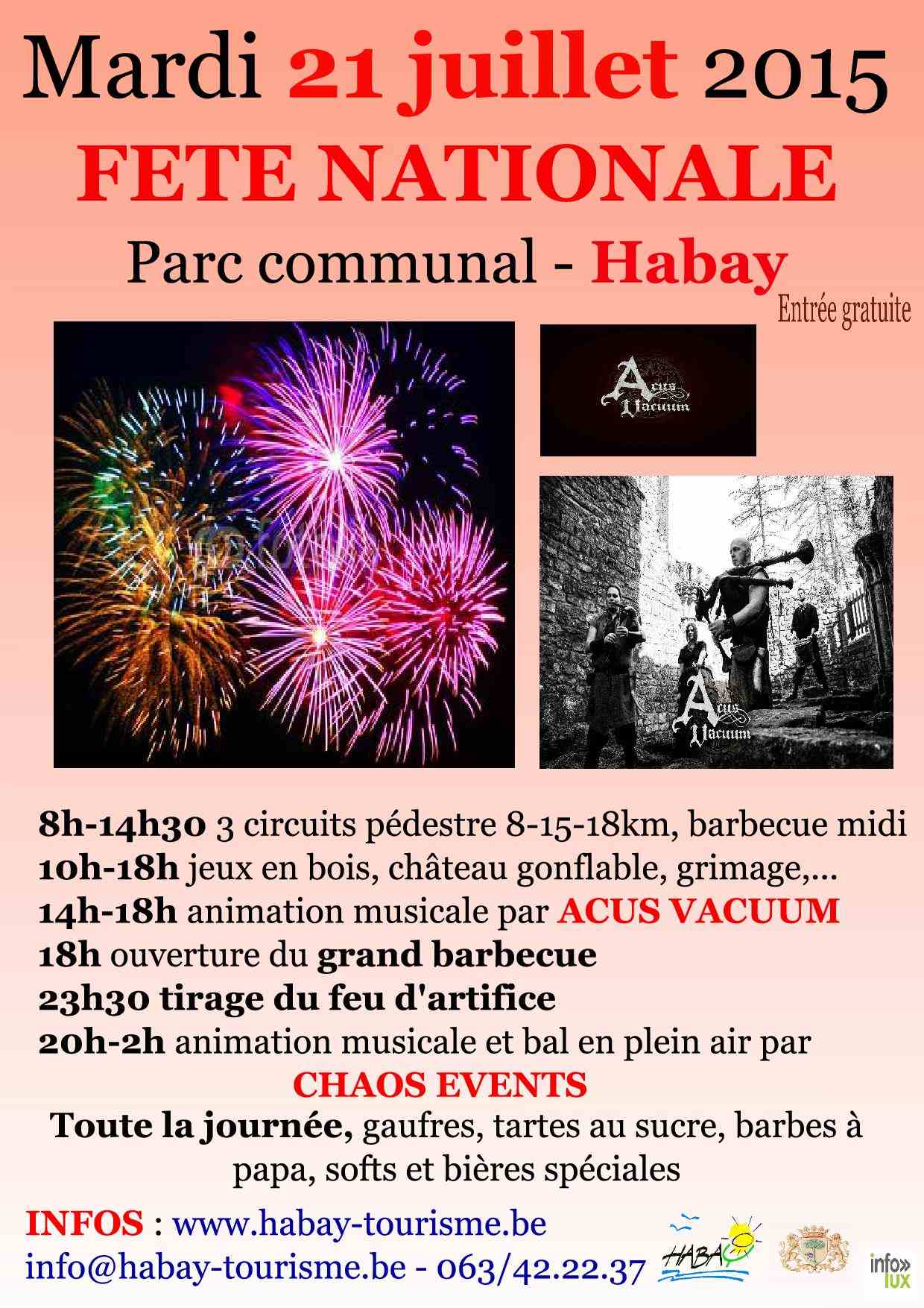 Fête Nationale à Habay