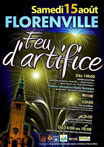 Florenville : feu  d’artifice