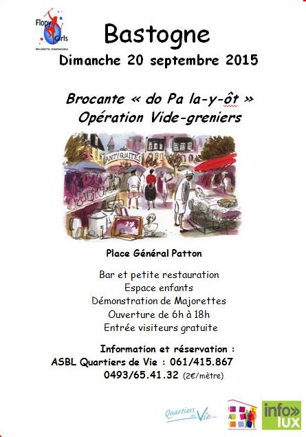 Brocante à Bastogne