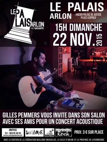 Concert acoustique à Arlon