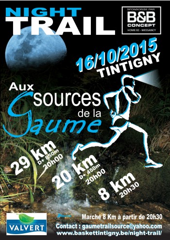 Night Trail à Tintigny