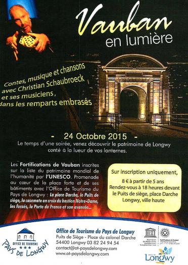 Vauban en lumière à Longwy(FR)