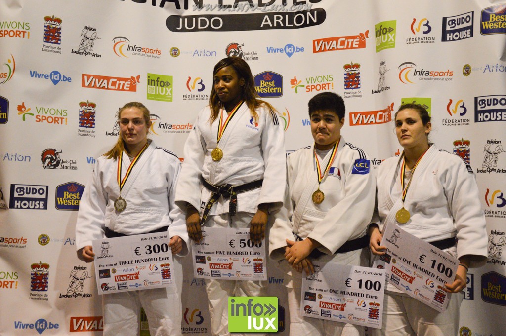 Belgian Ladies Open de Judo d’Arlon 2016 – photos Reportage – Résultats