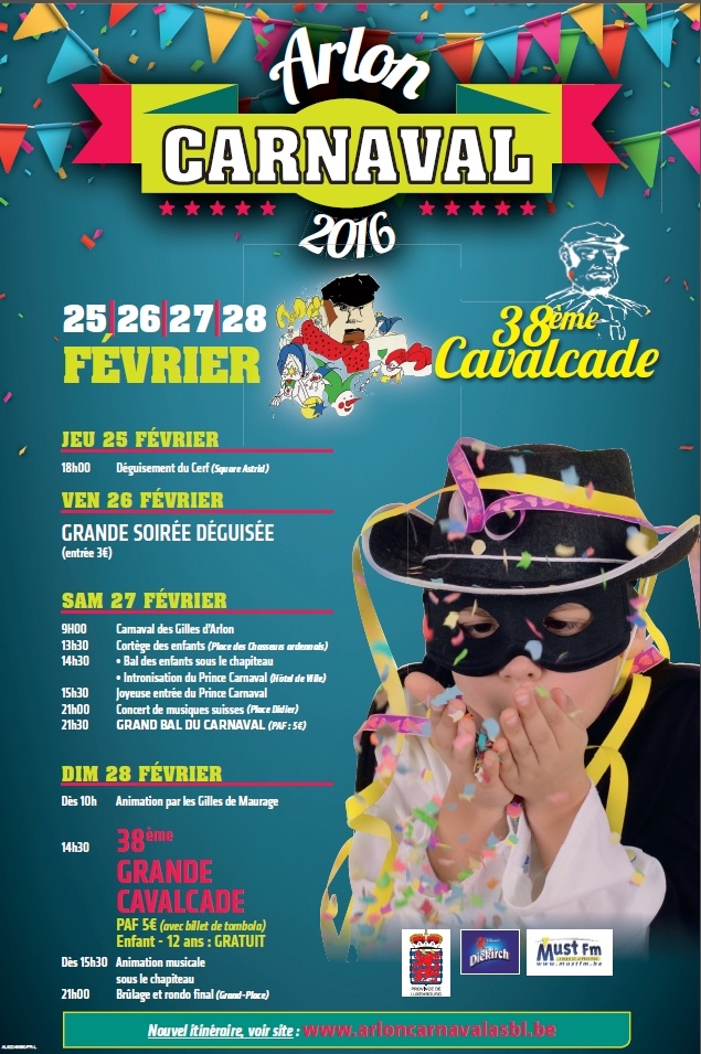 Carnavals Arlon 2016