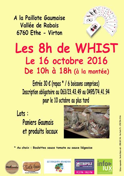 Concours de cartes à Ethe-Virton