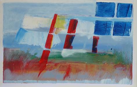 artiste focant marche