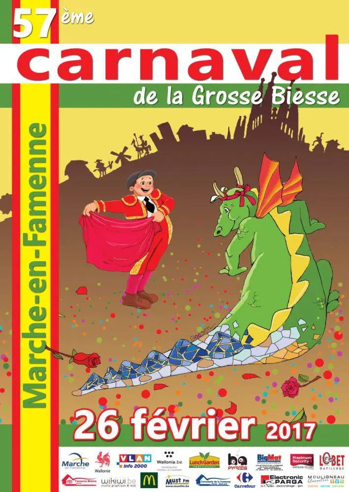 Marche-en-Famenne  carnaval 2017