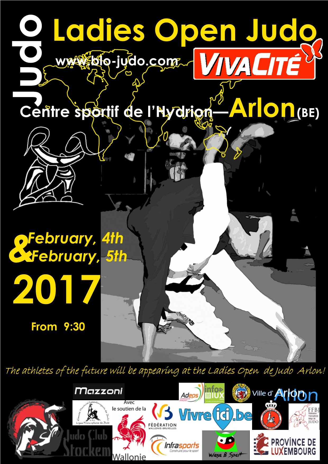 Compétition Internationale de Judo Féminin à Arlon