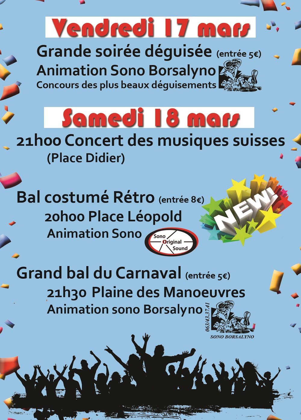 carnaval arlon programme