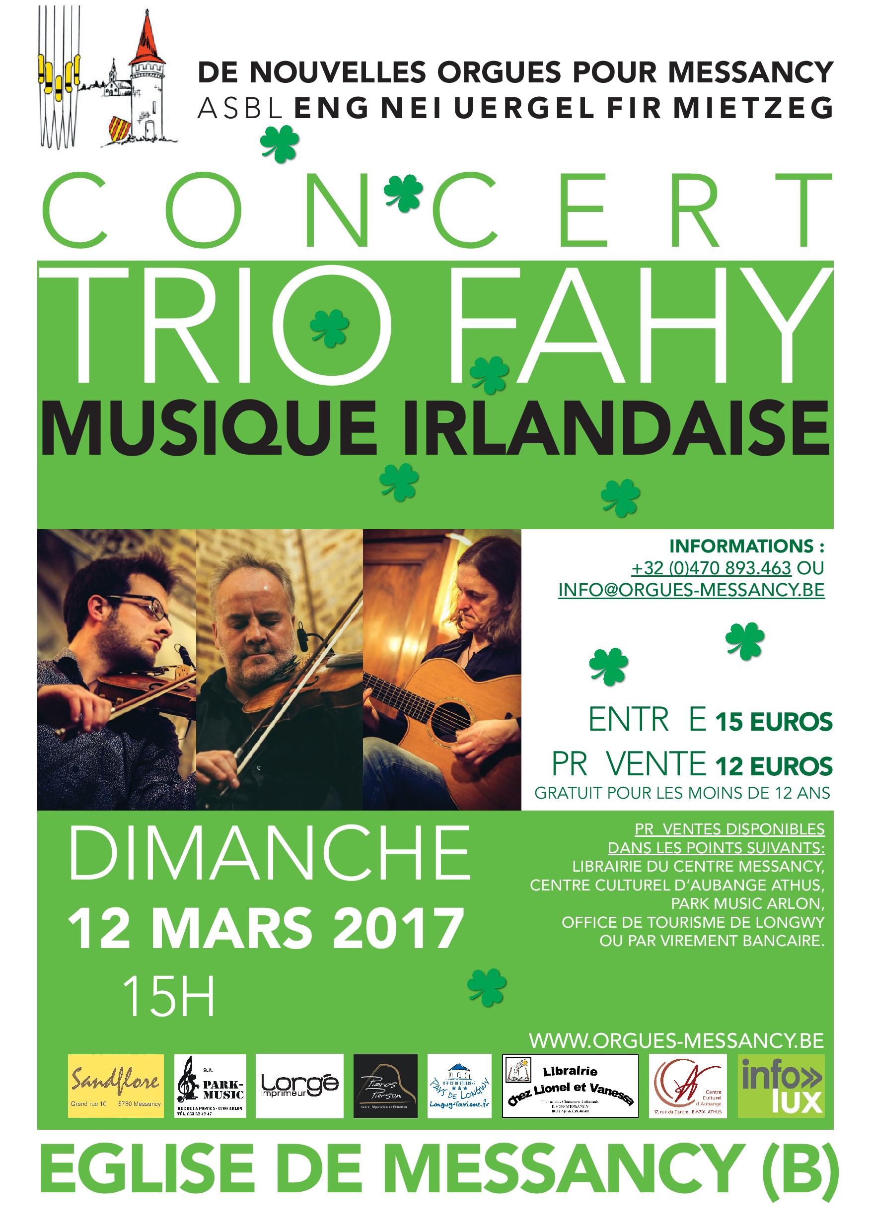 Musique Irlandaise à Messancy