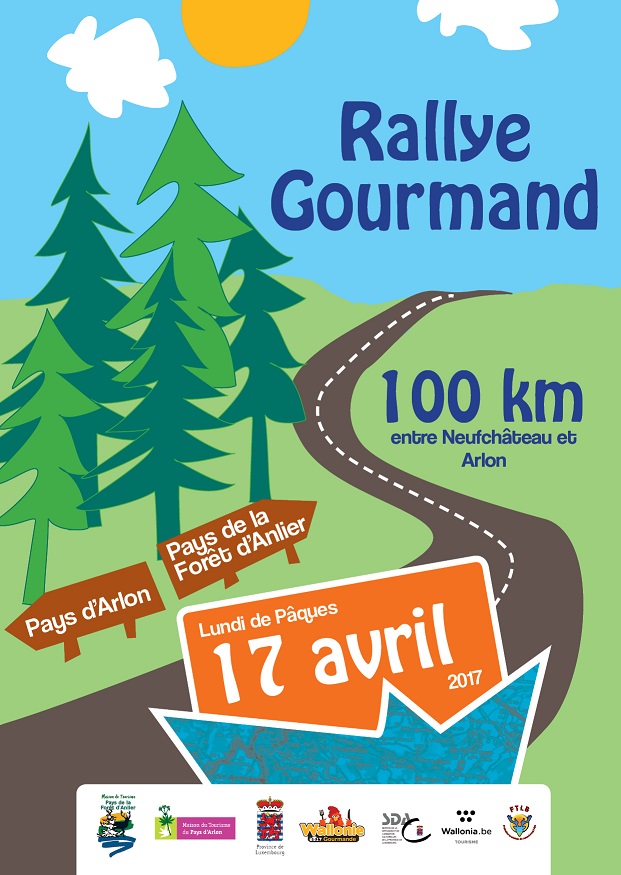 Rallye Touristique Gourmand le 17 Avril