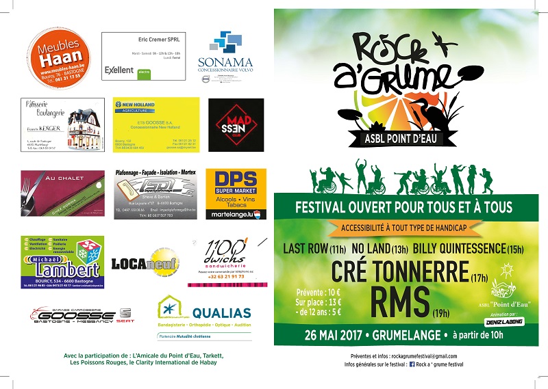 Organisation d’un festival pour les personnes en situation de handicap Rock-agrum’Festival