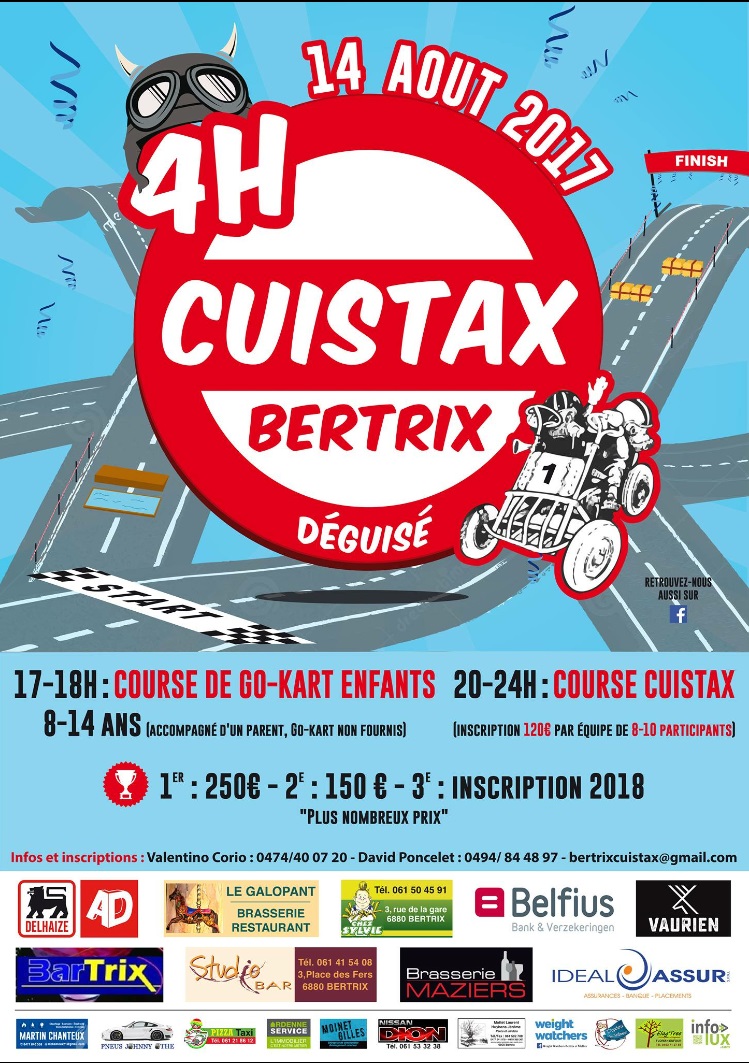 Cuistax à Bertrix !