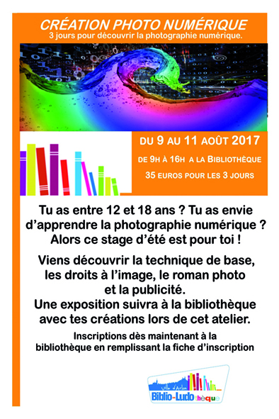 STAGE PHOTO NUMERIQUE ARLON