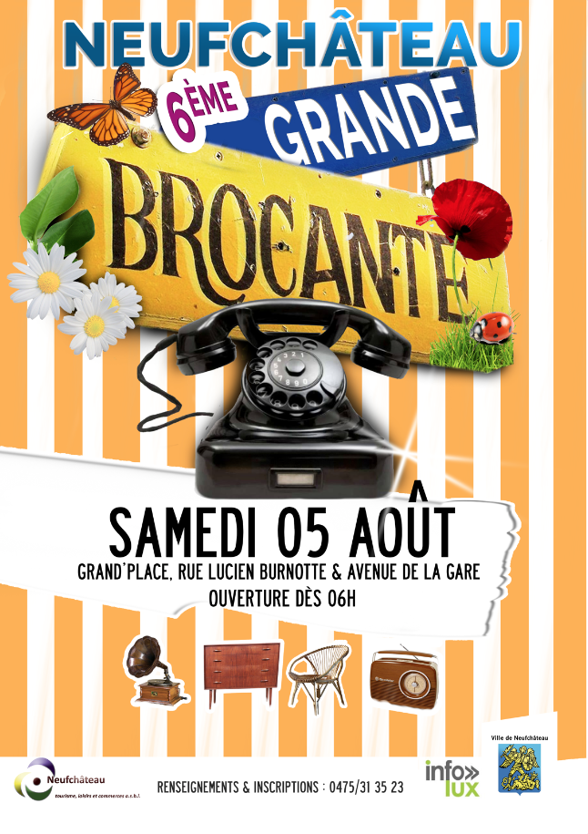 Brocante à Neufchâteau
