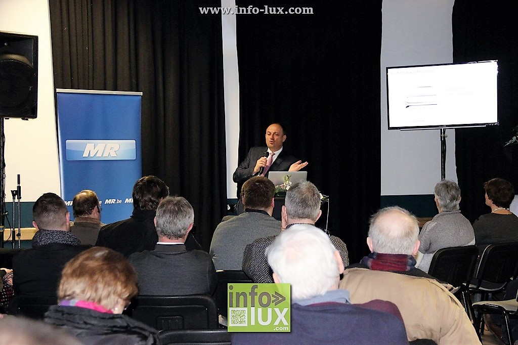 Le Ministre-Président, Willy Borsus, a tenu une conférence à Florenville sur le développement économique et bonne gouvernance de la Wallonie