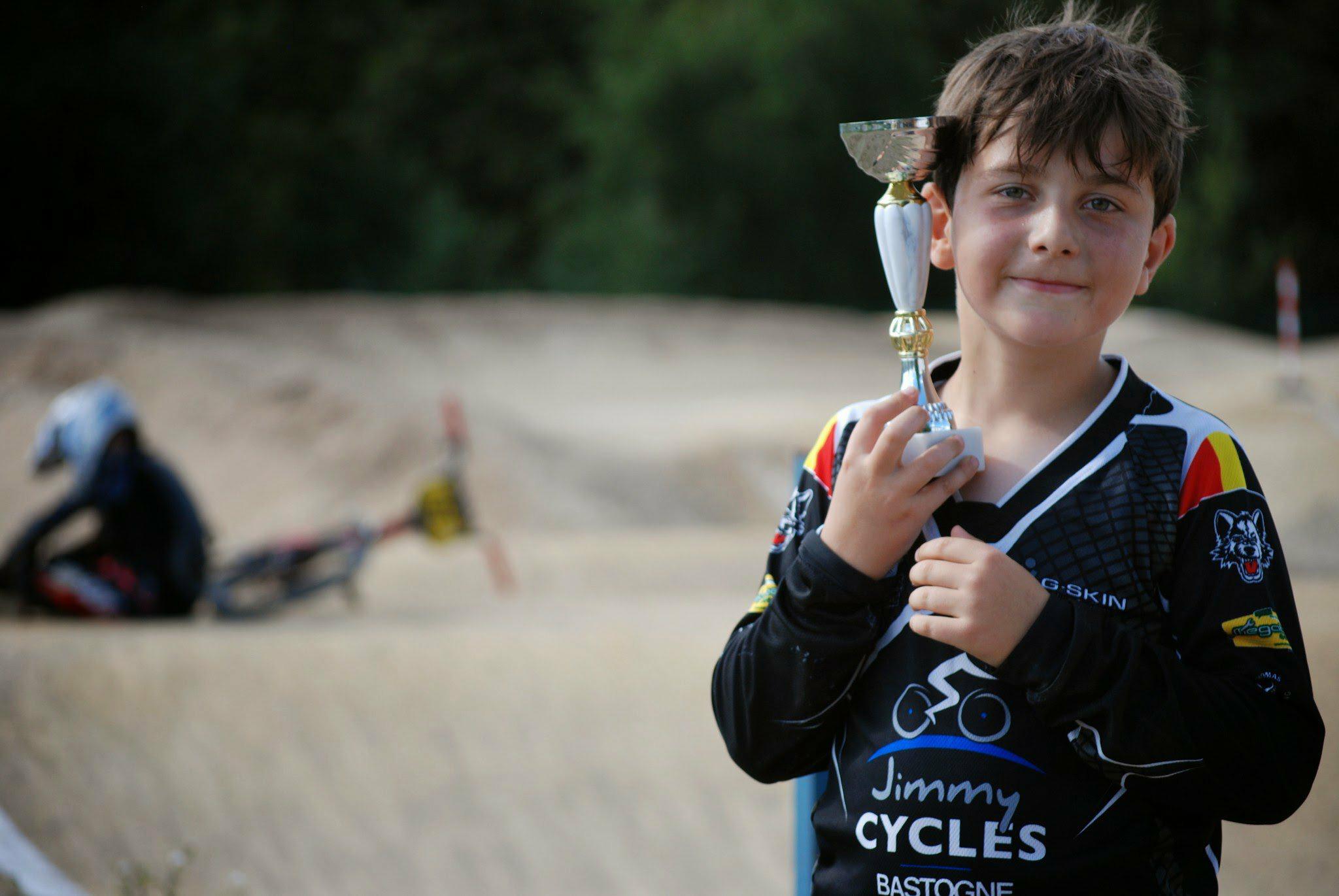 Sunny Nepper d'Habay un espoir pour Le BMX Belge