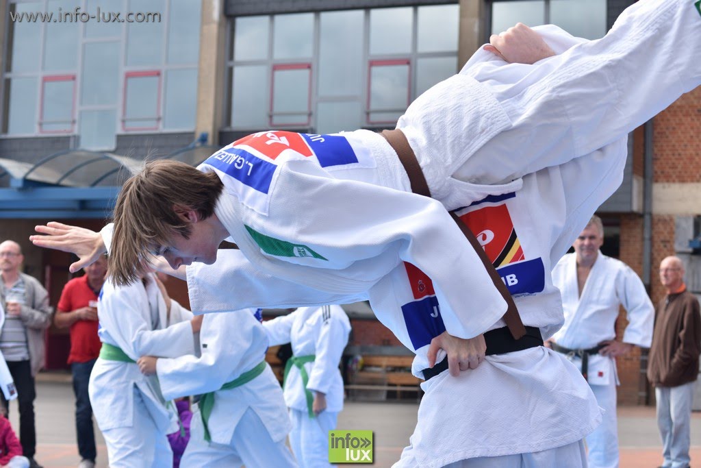 Démo de Judo aux portes ouvertes de St Benoit Habay