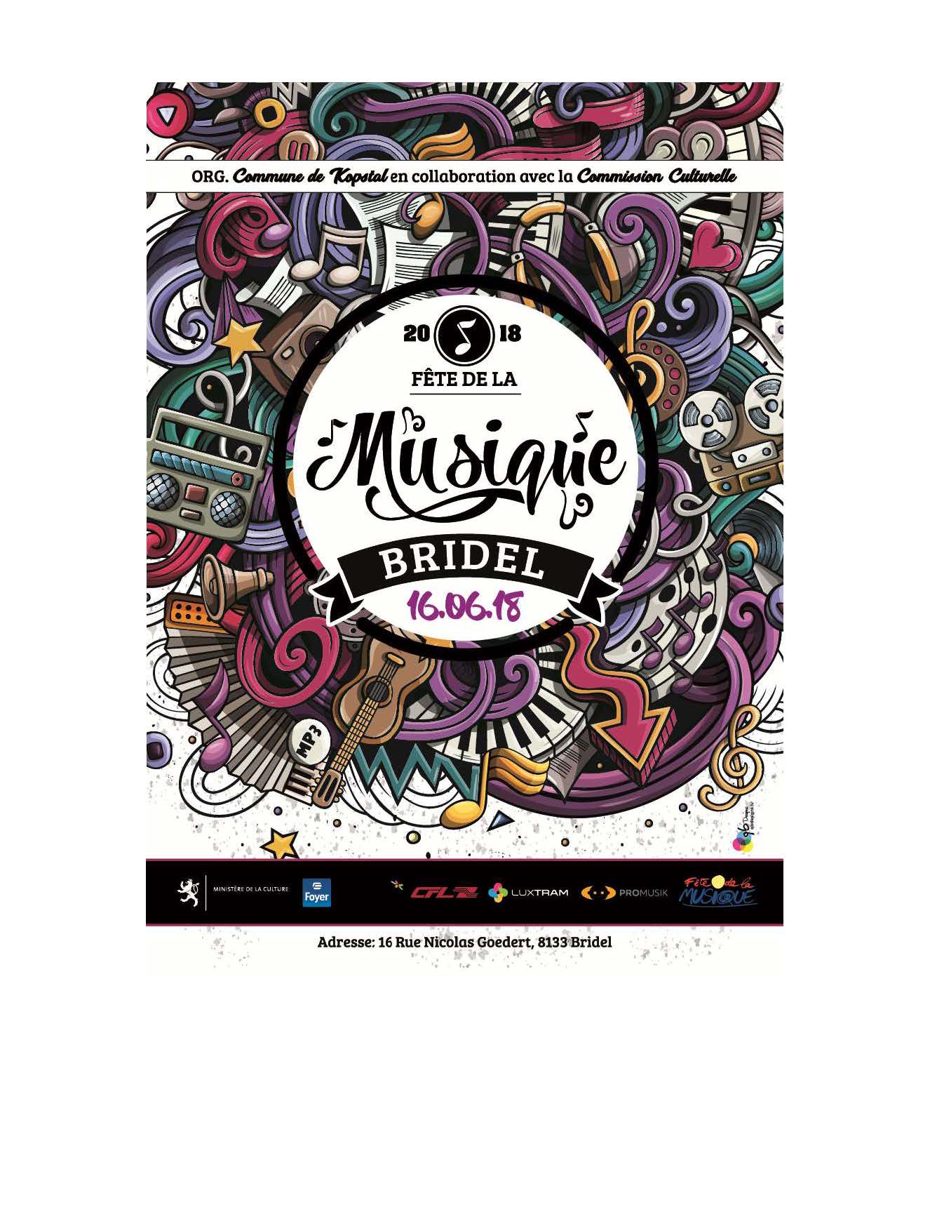 Fête de la musique Bridel 