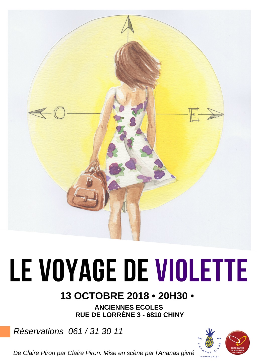 1b Le voyage de violette Affiche