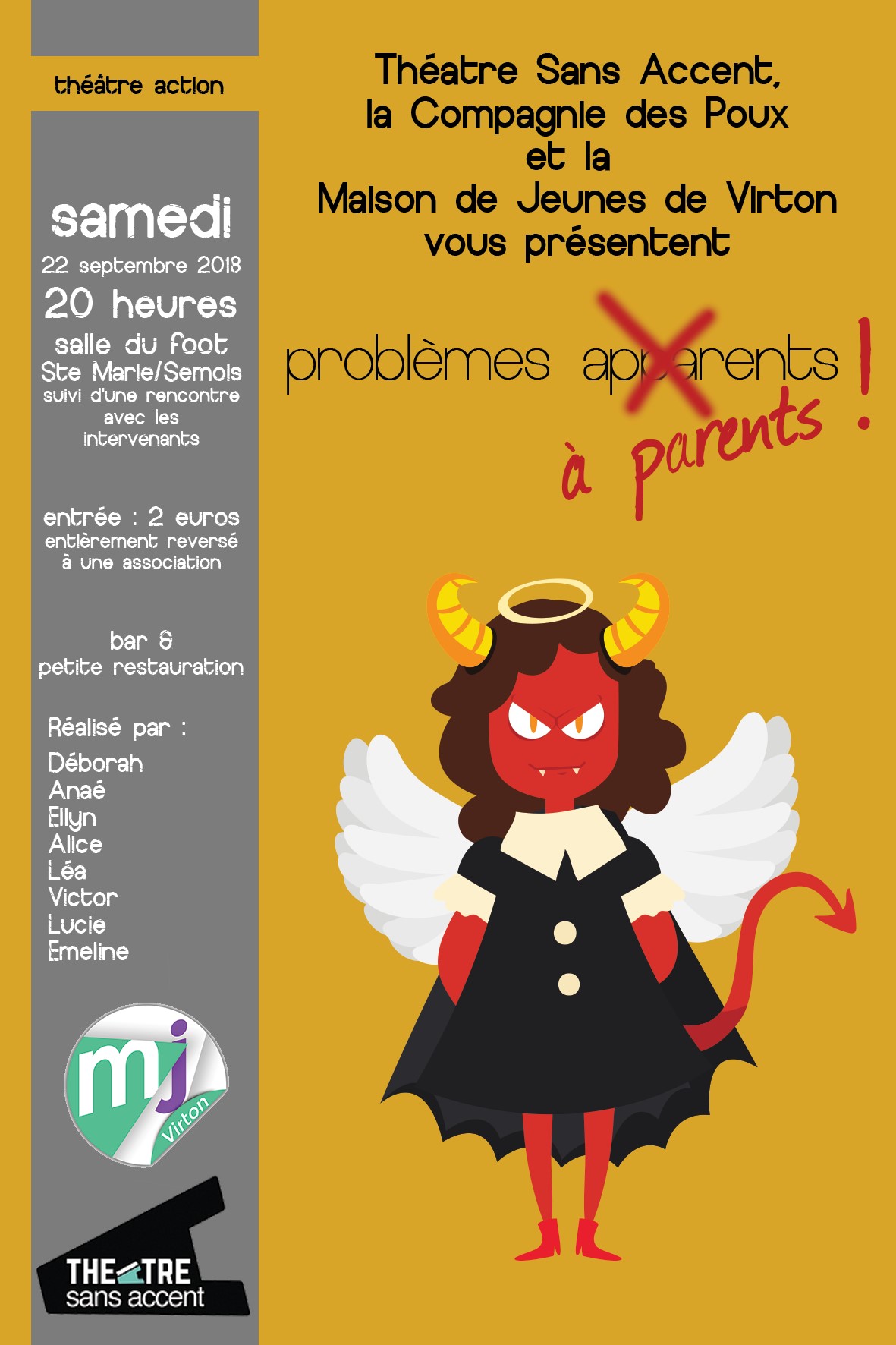 PROBLÈMES A PARENTS à Virton