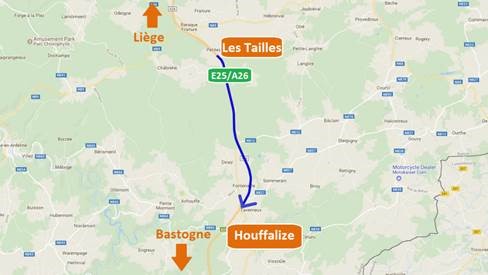 Travaux sur E25 vers Bastogne : Très bonne nouvelle !