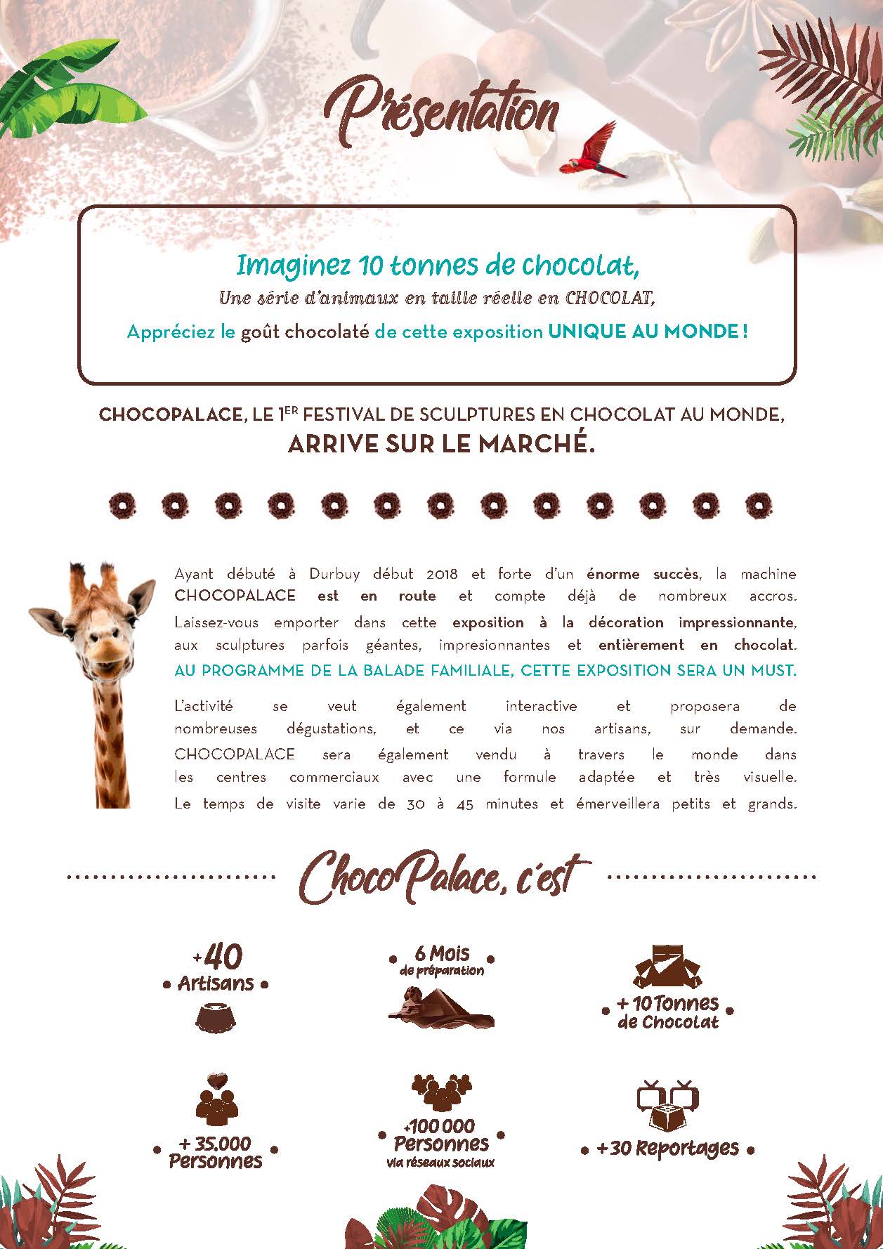 2018 Chocopalace Présentation Page 2