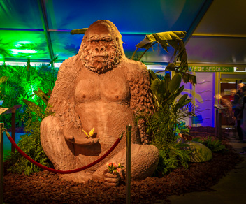 Festival de sculptures en chocolat à Durbuy