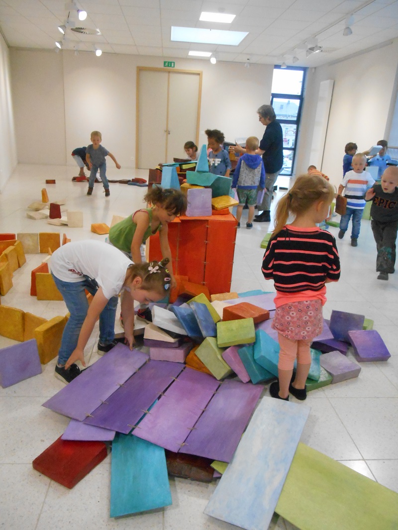 une exposition en construction à Bertrix