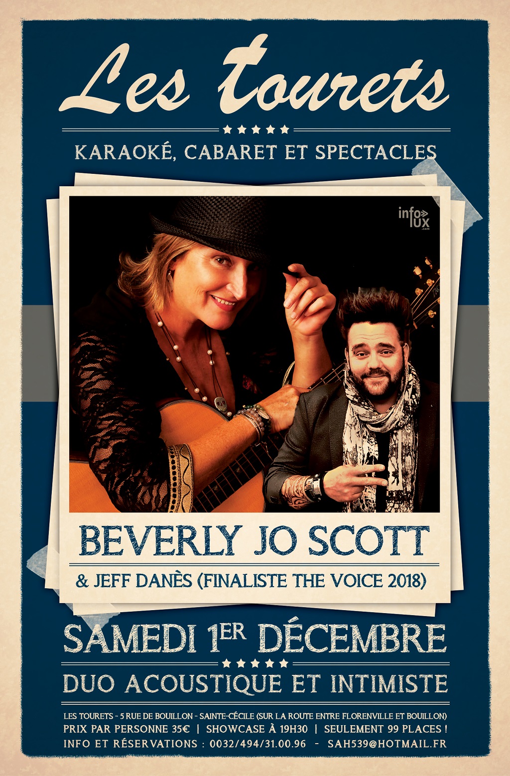 Beverly Jo Scott et Jeff Danès à st Cecile -Florenville