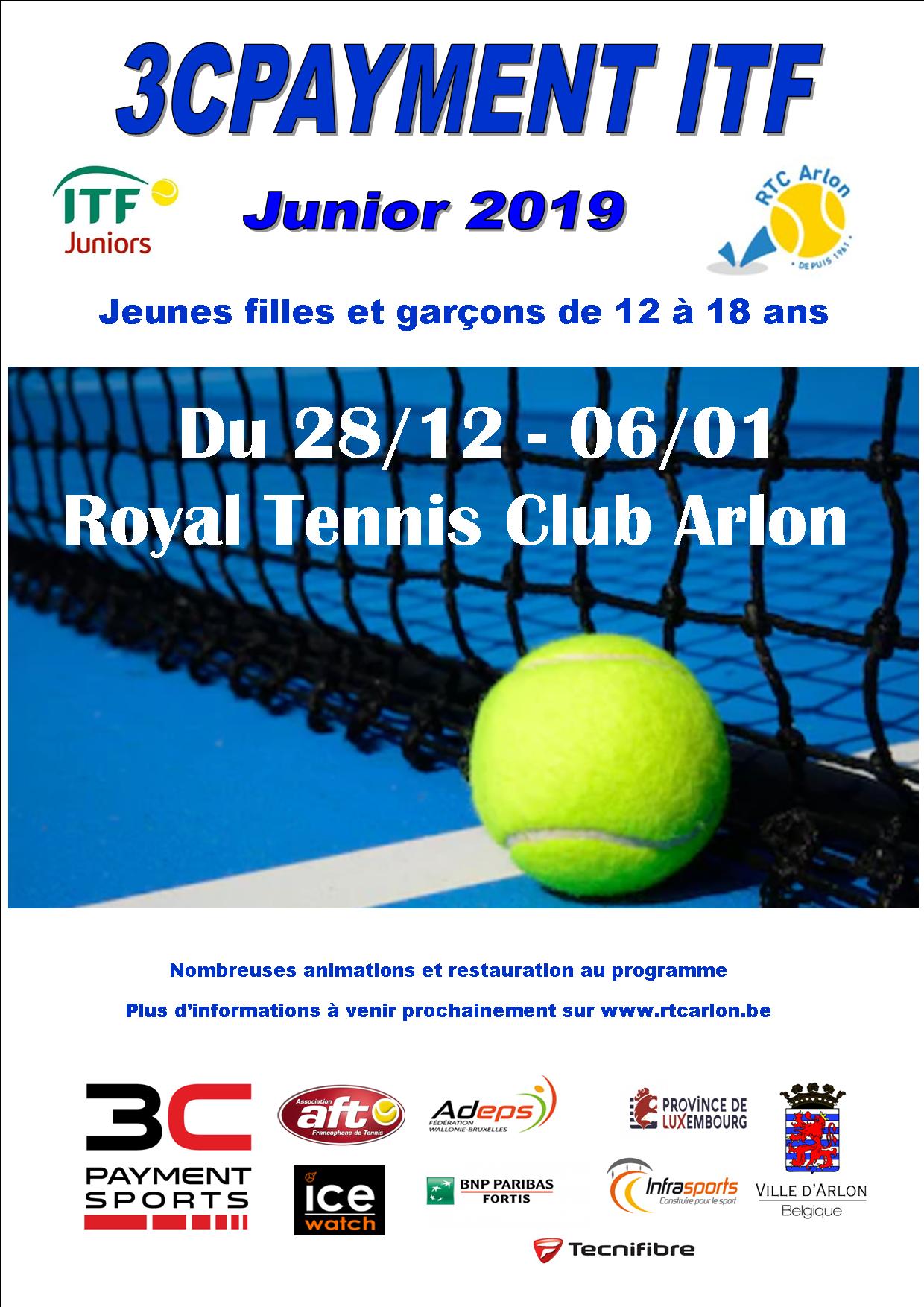 Tournoi Tennis Junior Arlon 2018