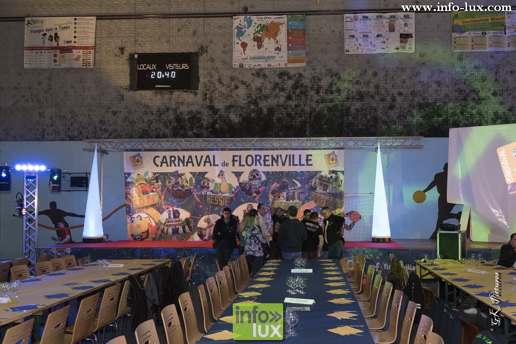 SOUPER DU CARNAVAL FLORENVILLE 2019: PLUS DE 300 PERSONNES DONT LE PRINCE ET LES AUTRES