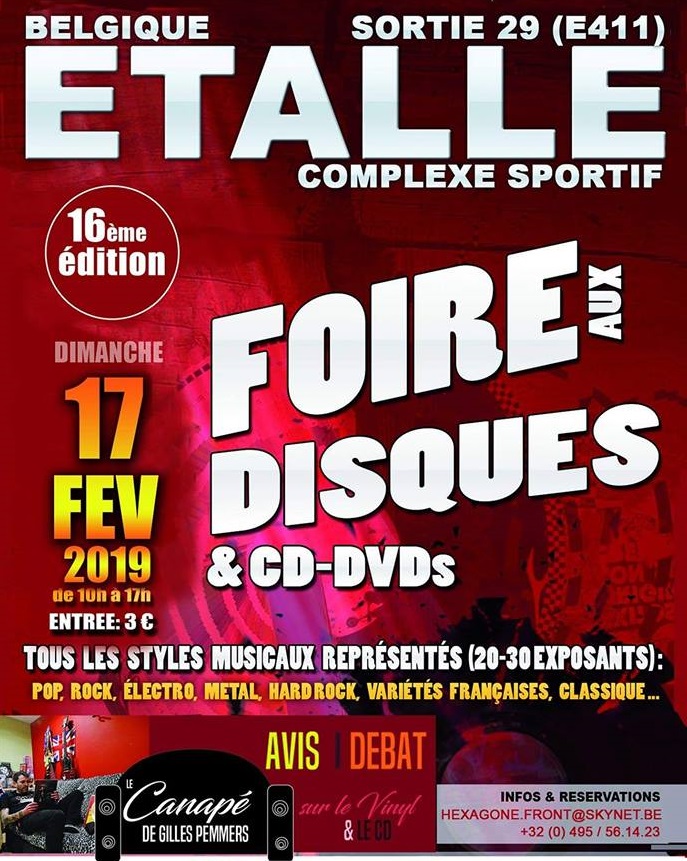 Foire aux Disques et Cd-Dvd's à Etalle