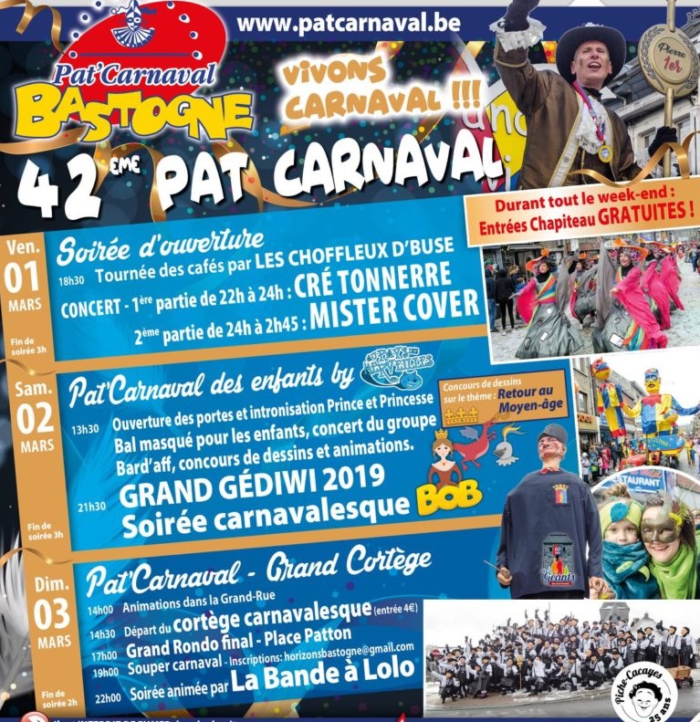 2019 patcarnaval Bastogne