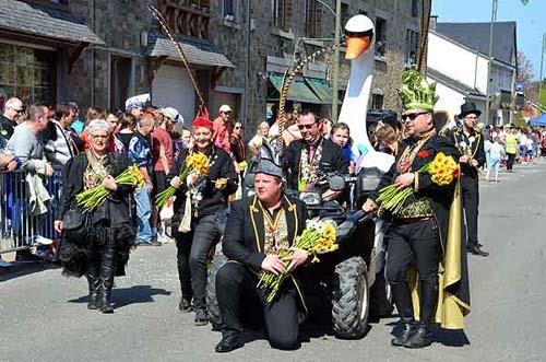 Carnaval d’Hotton :La  princerie de Hotton    