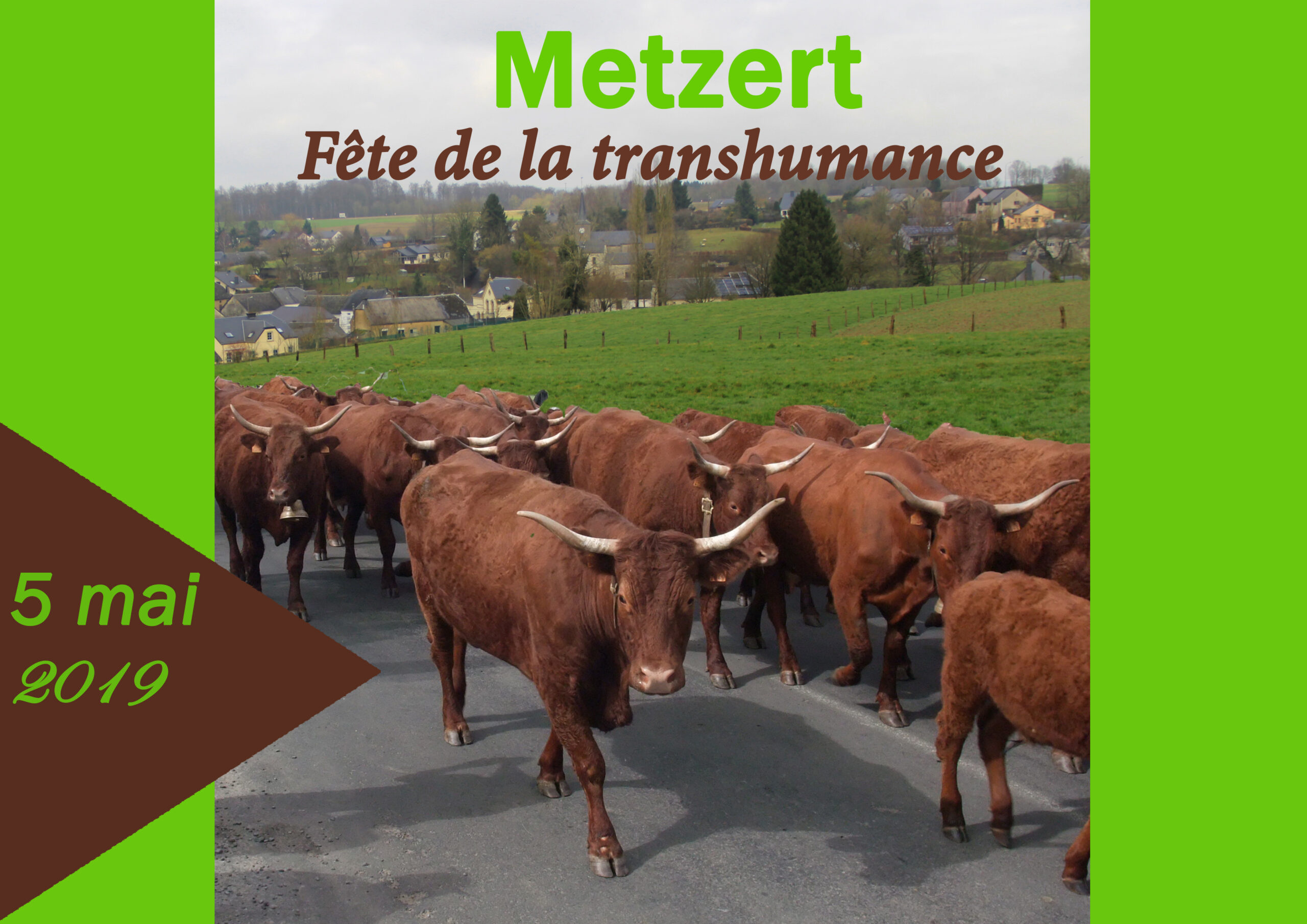 Fête de la transhumance à Metzert