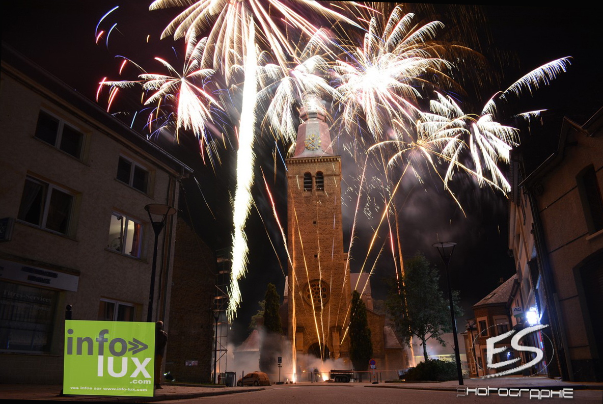 Fête à Florenville - Feux d'artifice