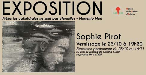 Sophie Pirot A la Maison de la Laïcité d'Arlon