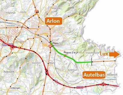 N4 – Arlon : Sécurisation entre Arlon et Steinfort  Fermeture de la voirie