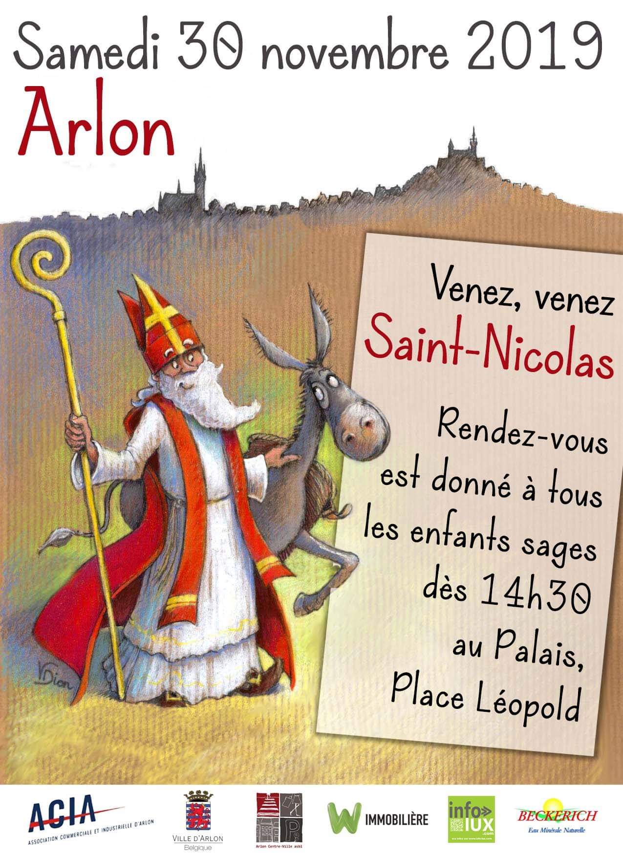 Saint-Nicolas au palais à Arlon