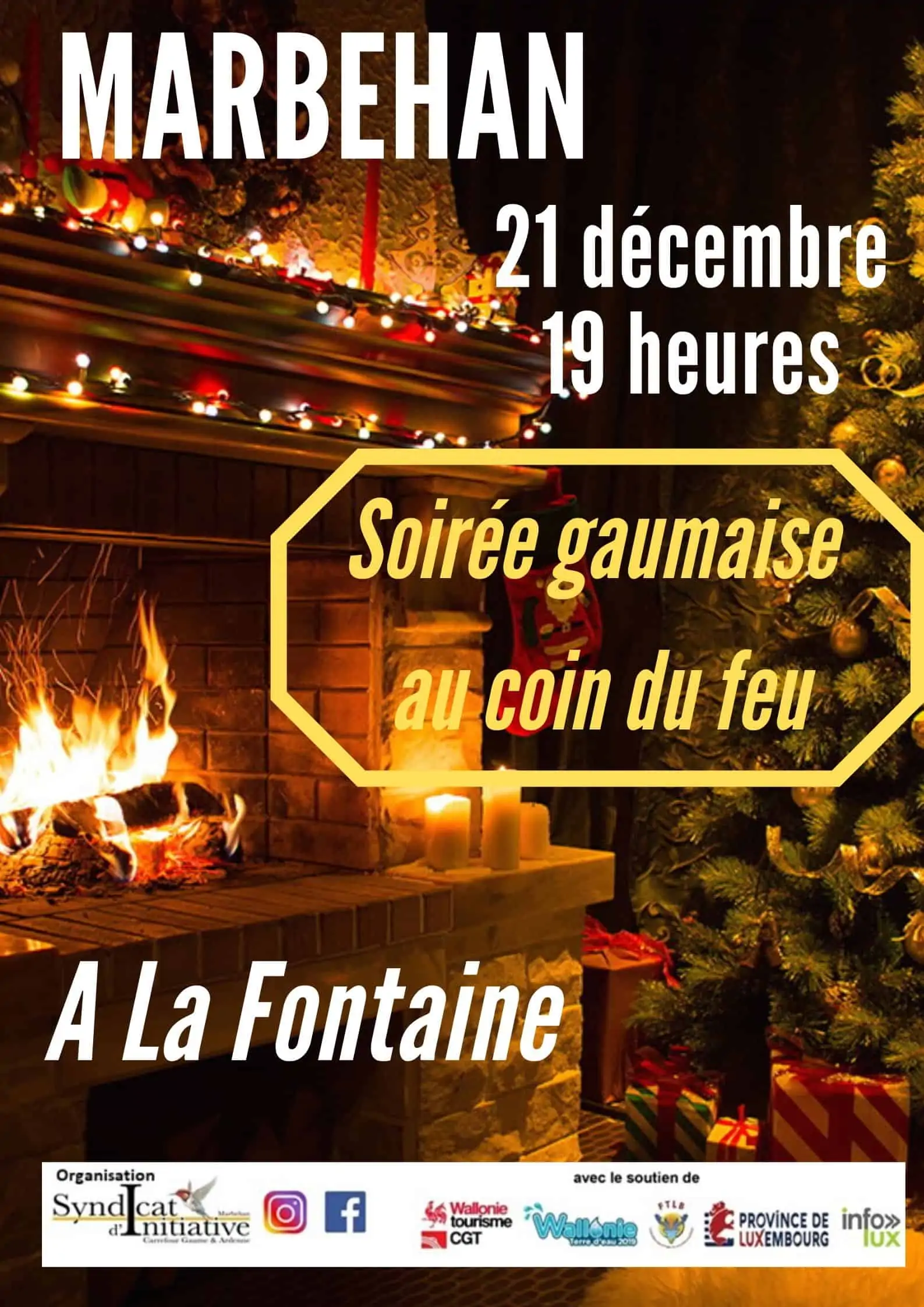 Soirée gaumaise à Marbehan