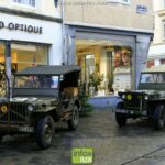 Véhicules militaires à Arlon
