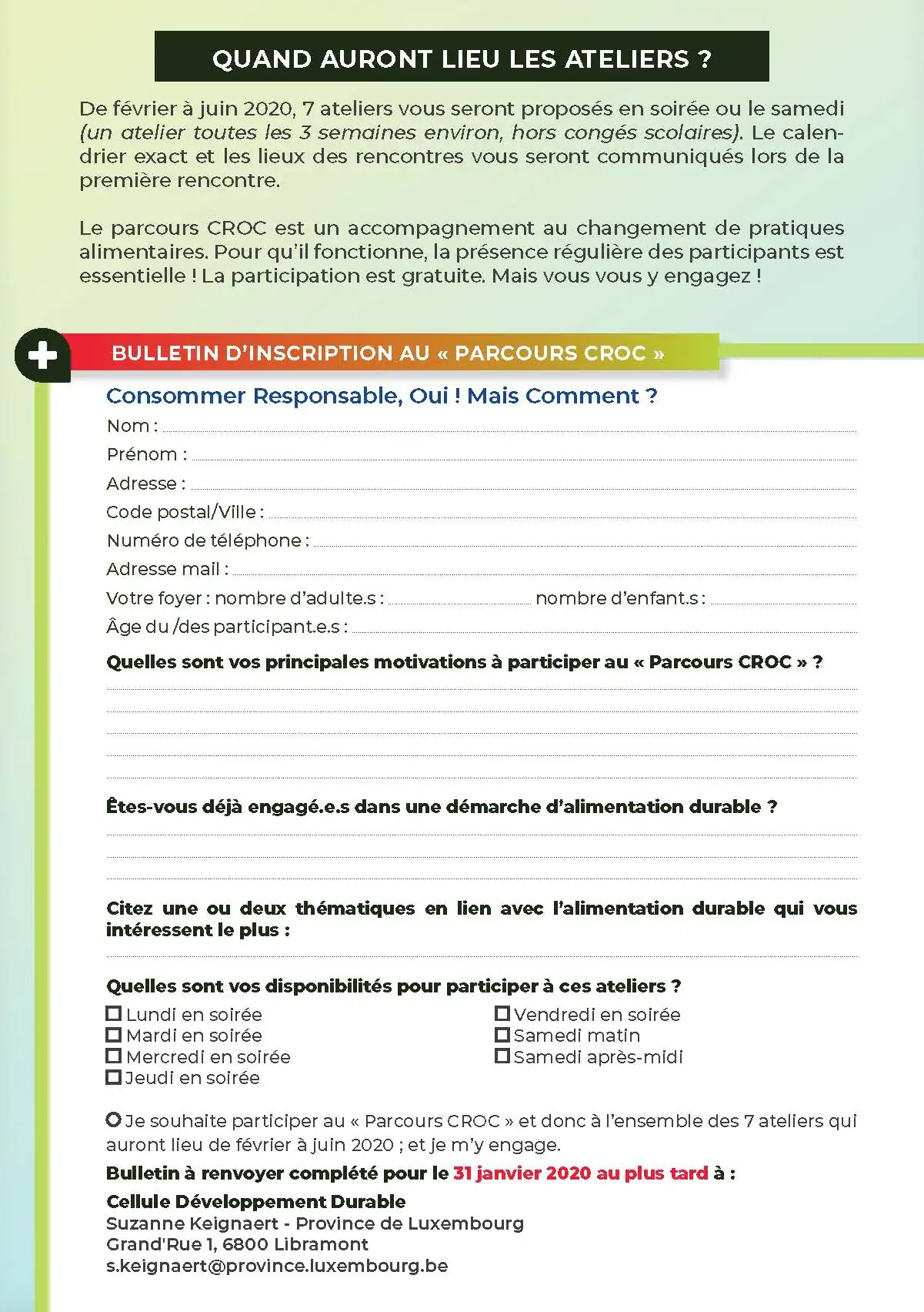 Parcours CROC dépliant Page 3