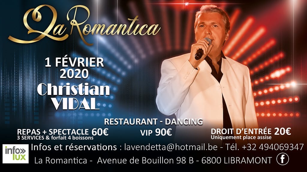 La Romantica Restaurant – Dancing Libramont : Christian Vidal
