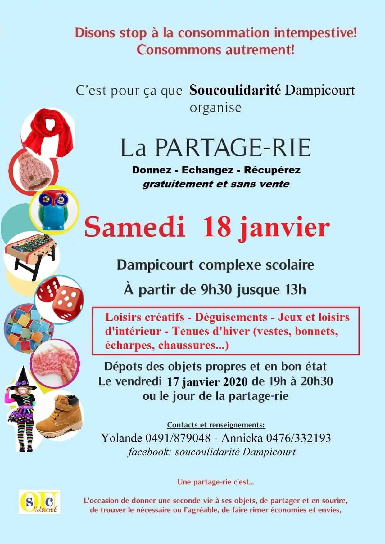 Dampicourt : Partage-Rie de janvier Dampicourt : Partage-Rie de janvier